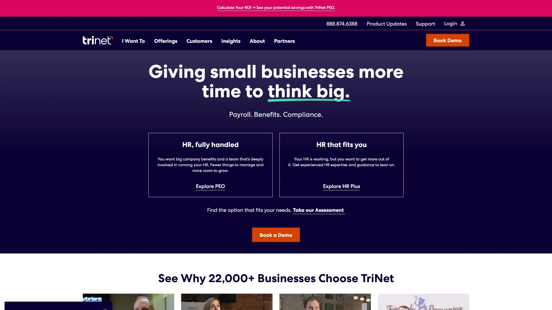 TriNet Screenshot